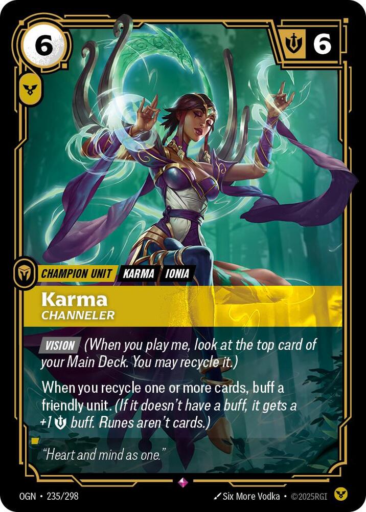 Karma, Channeler - Origins - 235/298 - Foil - NM