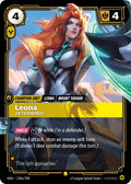 Leona, Determined (Alternate Art) - Origins - 238a/298 - Foil - NM