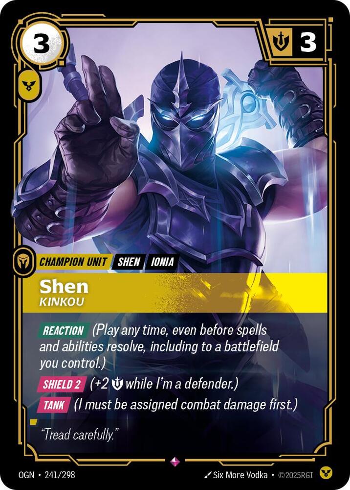 Shen, Kinkou - Origins - 241/298 - Foil - NM