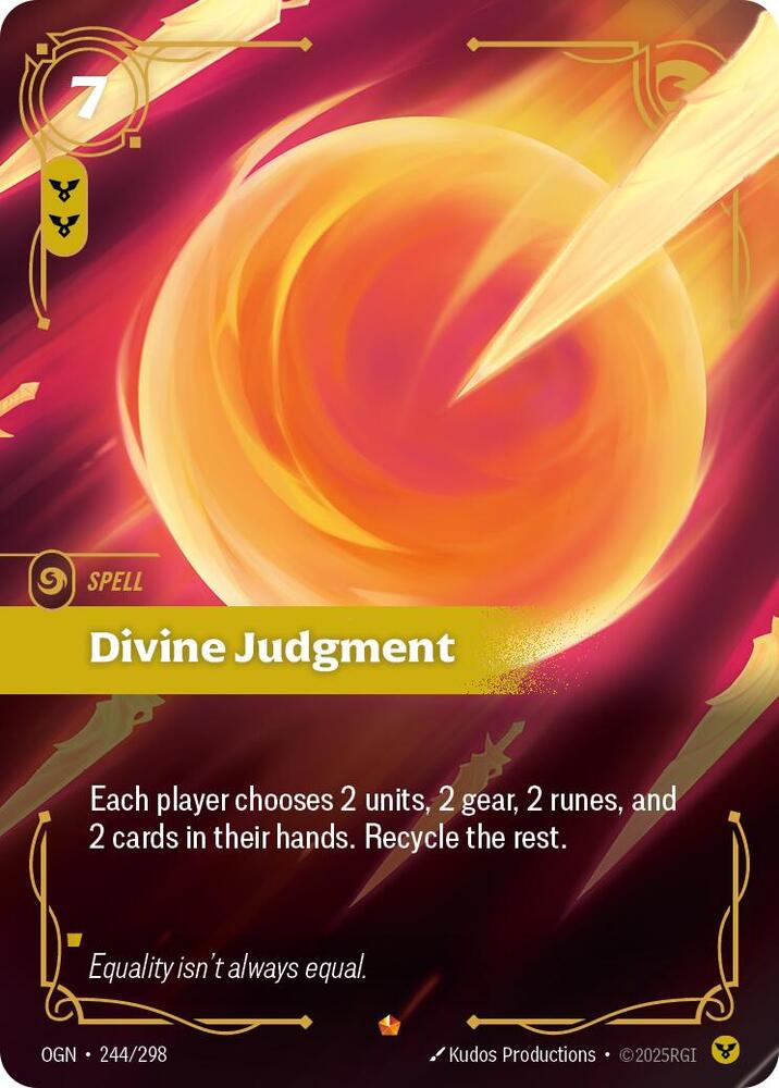 Divine Judgment - Origins - 244/298 - Foil - NM