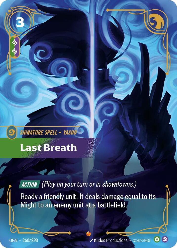 Last Breath - Origins - 260/298 - Foil - NM