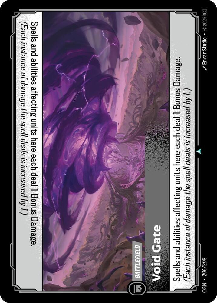 Void Gate - Origins - 296/298 - Foil - NM
