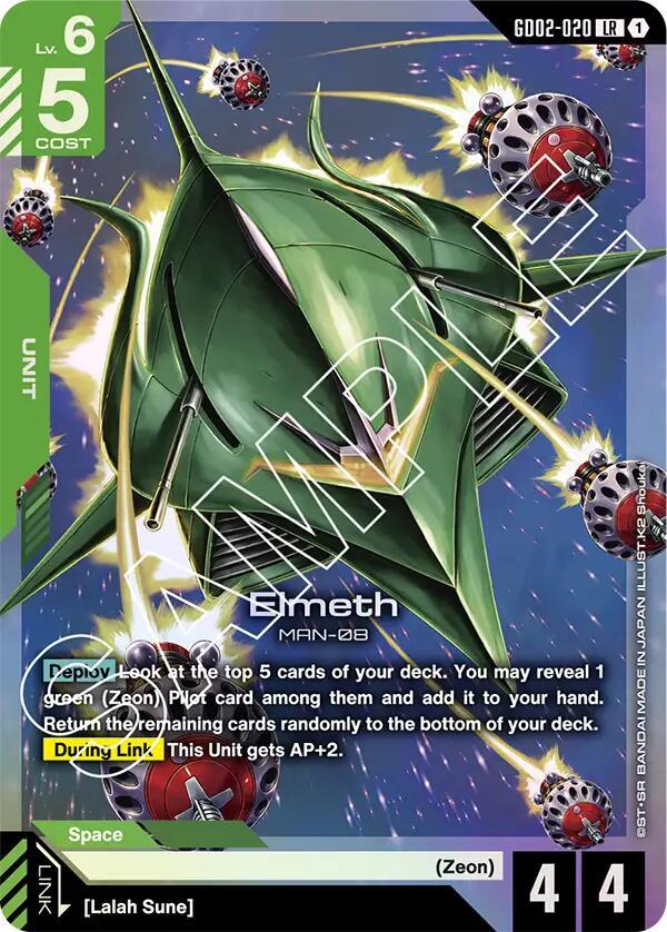 Elmeth - Dual Impact - GD02-020 - Holo - NM