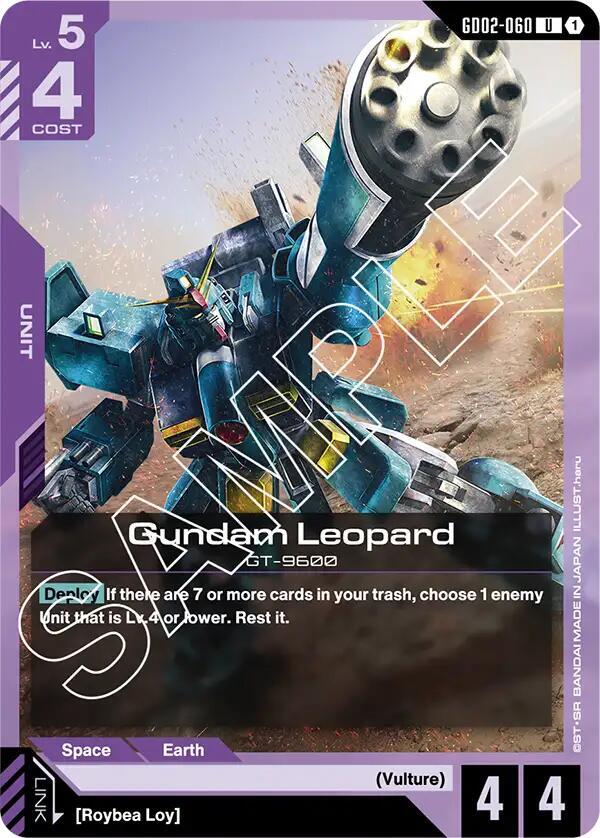 Gundam Leopard - Dual Impact - GD02-060 - NM