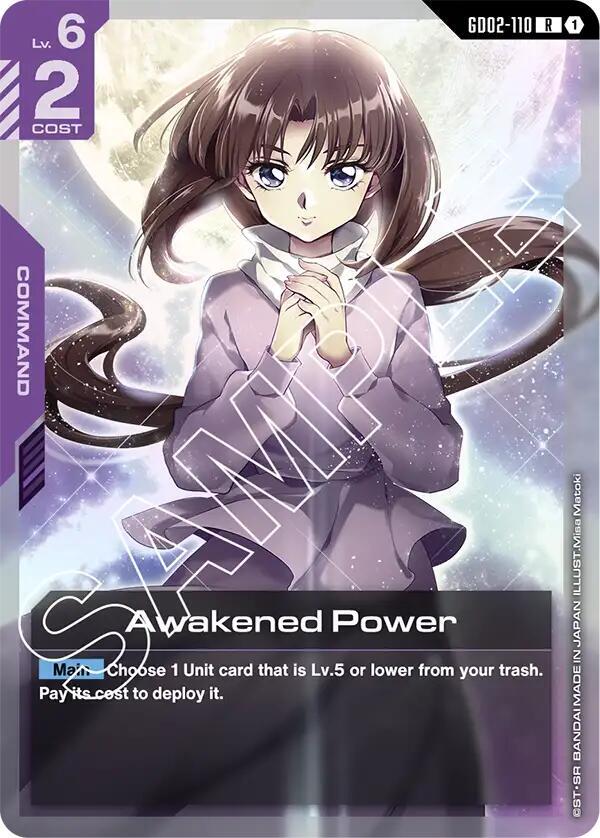 Awakened Power - Dual Impact - GD02-110 - Holo - NM
