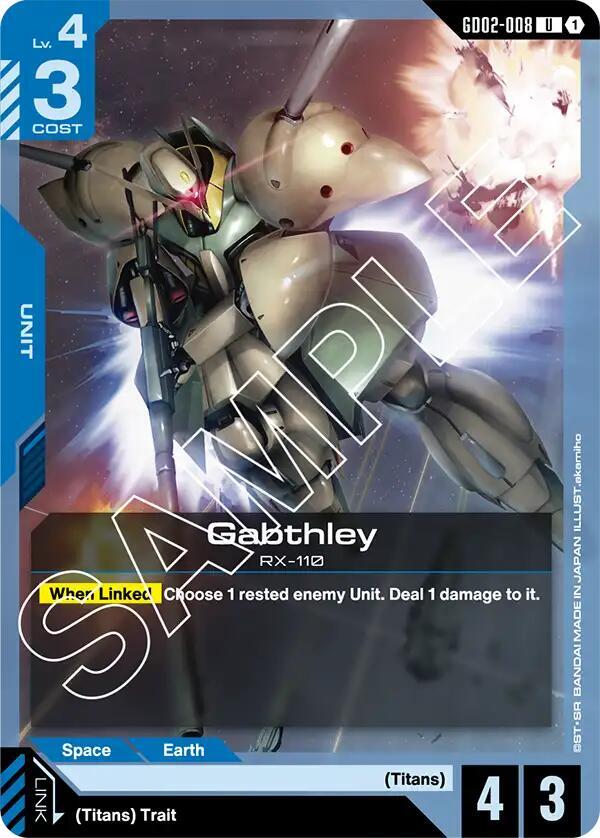Gabthley - Dual Impact - GD02-008 - NM