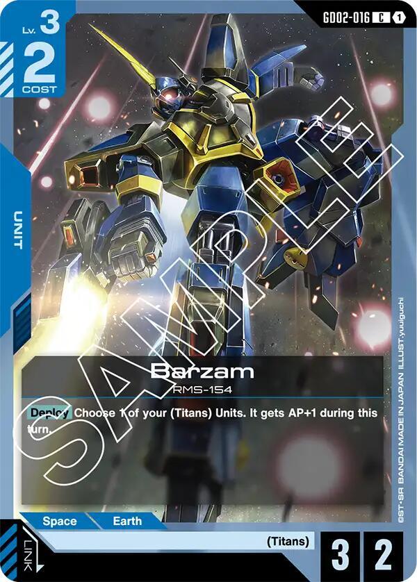 Barzam - Dual Impact - GD02-016 - NM