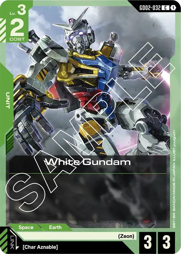 White Gundam - Dual Impact - GD02-032 - NM