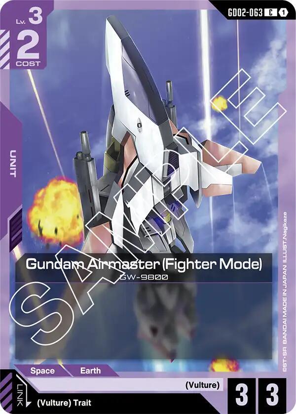 Gundam Airmaster (Fighter Mode) - Dual Impact - GD02-063 - NM