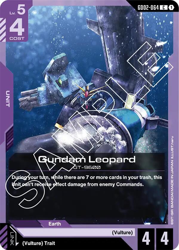 Gundam Leopard GD02 064 - Dual Impact - GD02-064 - NM