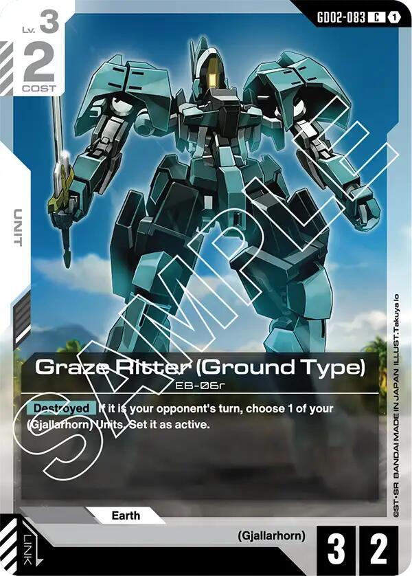 Graze Ritter Ground Type - Dual Impact - GD02-083 - NM