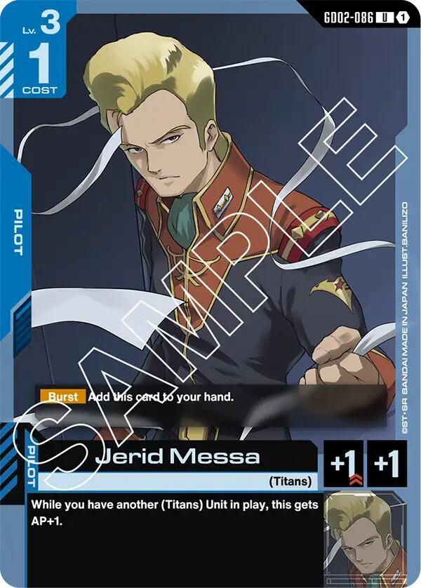 Jerid Messa - Dual Impact - GD02-086 - NM