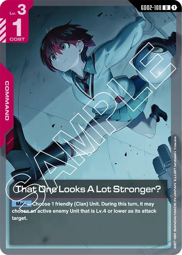 That One Looks A Lot Stronger - Dual Impact - GD02-108 - NM