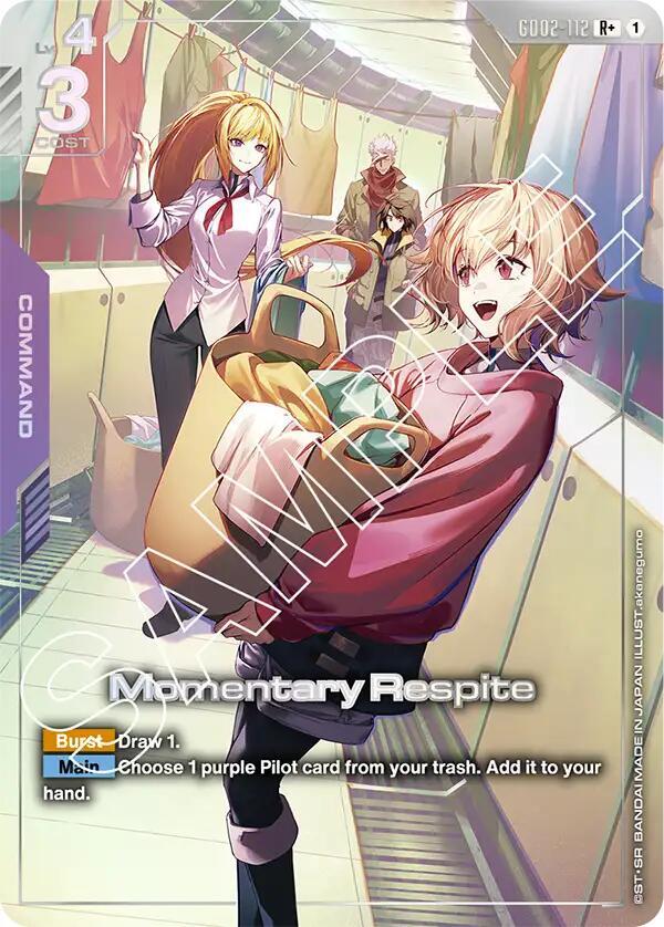 Momentary Respite (R+) - Dual Impact - GD02-112 - Holo - NM