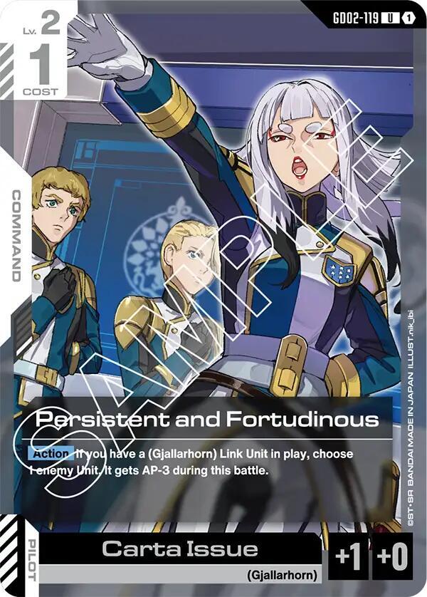 Persistent and Fortudinous - Dual Impact - GD02-119 - NM