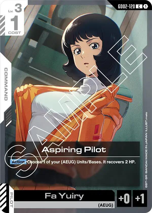 Aspiring Pilot - Dual Impact - GD02-120 - NM
