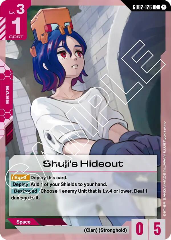Shujis Hideout - Dual Impact - GD02-126 - NM