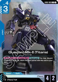 Gundam Mk II Titans Store Tournament Participant Pack 02 - Gundam Promotional Cards - GD02-003 - Holo - NM