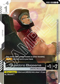 Quattro Bajeena Store Tournament Participant Pack 02 - Gundam Promotional Cards - GD02-098 - Holo - NM