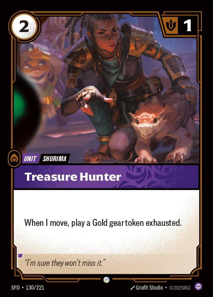 Treasure Hunter - Spiritforged - 130/221 - Foil - NM