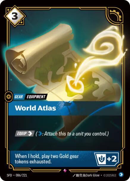World Atlas - Spiritforged - 086/221 - Foil - NM