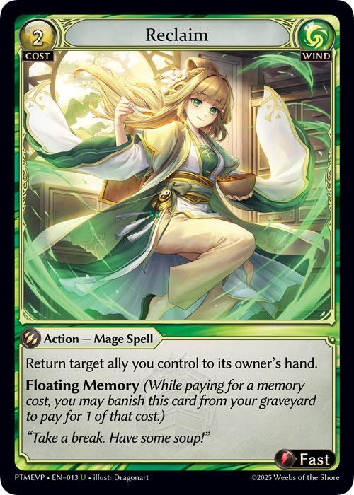 Reclaim - Phantom Monarchs Event Pack - 013 - - NM