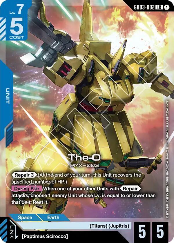 The-O - Steel Requiem - GD03-002 - Holo - NM