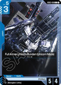Full Armor Unicorn Gundam (Unicorn Mode) - Steel Requiem - GD03-016 - NM