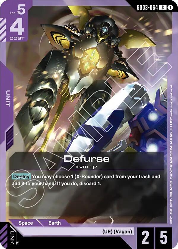 Defurse - Steel Requiem - GD03-064 - NM