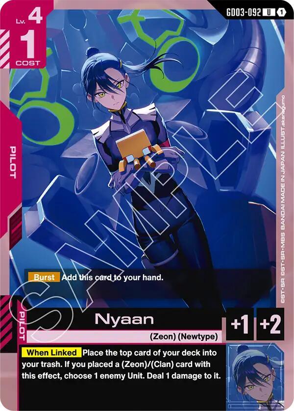 Nyaan - Steel Requiem - GD03-092 - NM