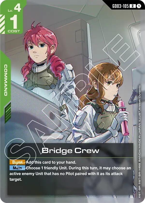 Bridge Crew - Steel Requiem - GD03-105 - Holo - NM