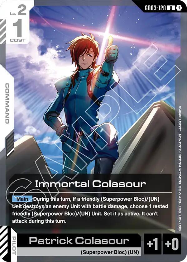 Immortal Colasour - Steel Requiem - GD03-120 - NM