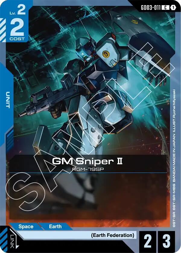 GM Sniper II - Steel Requiem - GD03-011 - NM