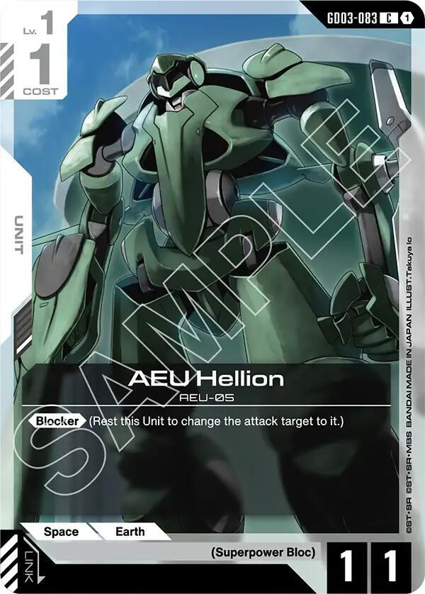 AEU Hellion - Steel Requiem - GD03-083 - NM