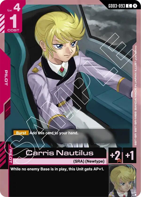 Carris Nautilus - Steel Requiem - GD03-093 - NM