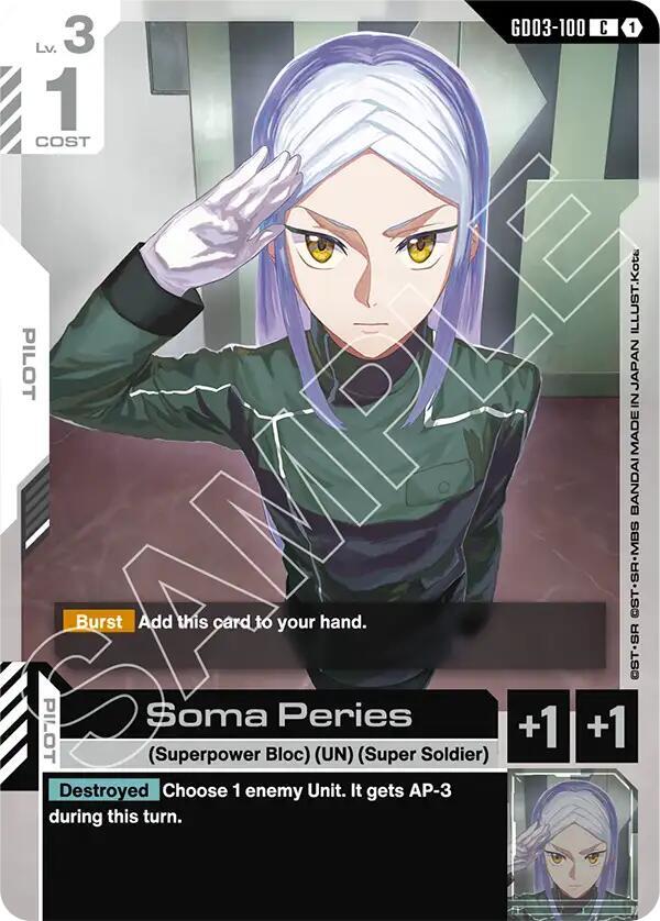 Soma Peries - Steel Requiem - GD03-100 - NM
