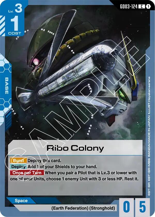 Ribo Colony - Steel Requiem - GD03-124 - NM