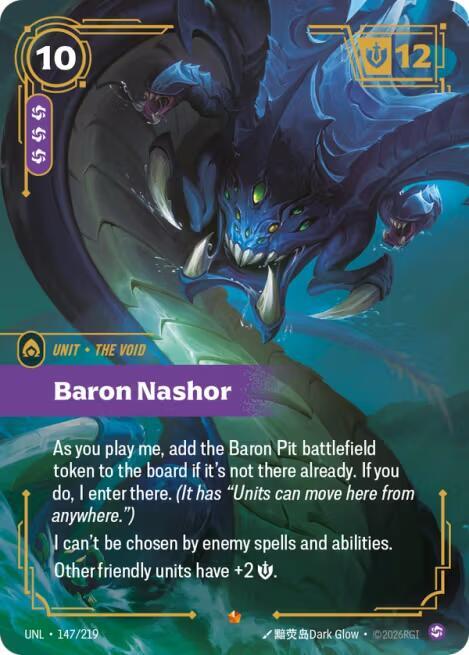 Baron Nashor - Unleashed - 147/219 - Foil - NM