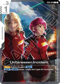 Unforeseen Incident - Starter Deck 09: Destiny Ignition - ST01-014 - NM