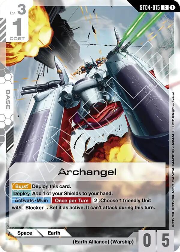 Archangel - Starter Deck 09: Destiny Ignition - ST04-015 - NM