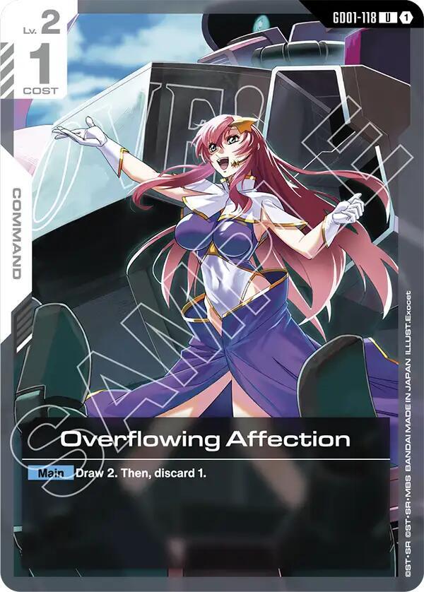 Overflowing Affection - Starter Deck 09: Destiny Ignition - GD01-118 - NM