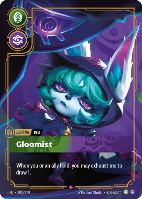 Vex, Gloomist - Unleashed - 193/219 - Foil - NM