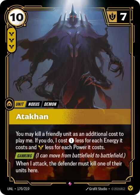 Atakhan - Unleashed - 170/219 - Foil - NM
