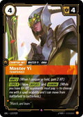 Master Yi, Tempered - Unleashed - 113/219 - Foil - NM
