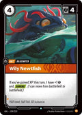 Wily Newtfish - Unleashed - 108/219 - Foil - NM