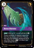 Bone Skewer - Unleashed - 139/219 - Foil - NM