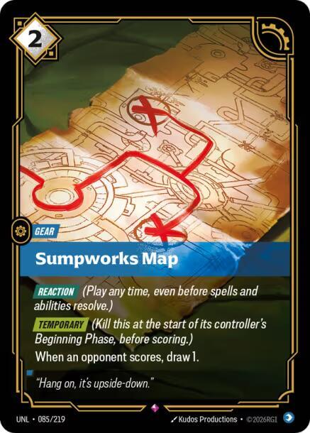 Sumpworks Map - Unleashed - 085/219 - Foil - NM