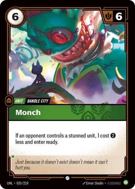 Monch - Unleashed - 035/219 - Foil - NM