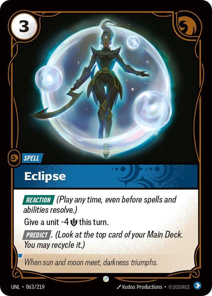 Eclipse - Unleashed - 063/219 - Foil - NM