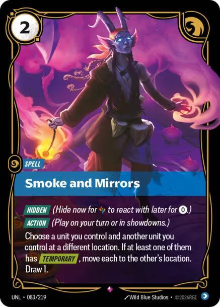 Smoke and Mirrors - Unleashed - 083/219 - Foil - NM
